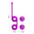Вагинальные шарики Pretty Love Kegel Tighten Up II, Purple