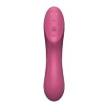 Вакуумный стимулятор с вибрацией Satisfyer Curvy Trinity 3 Red (мятая упаковка)