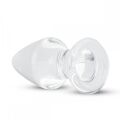 Пробка стекло прозрачная Gildo Glass Buttplug No. 25