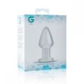 Пробка стекло прозрачная Gildo Glass Buttplug No. 25