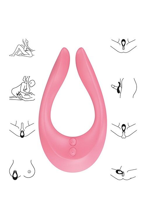 Мультивибратор для пар SATISFYER ENDLESS JOY PINK
