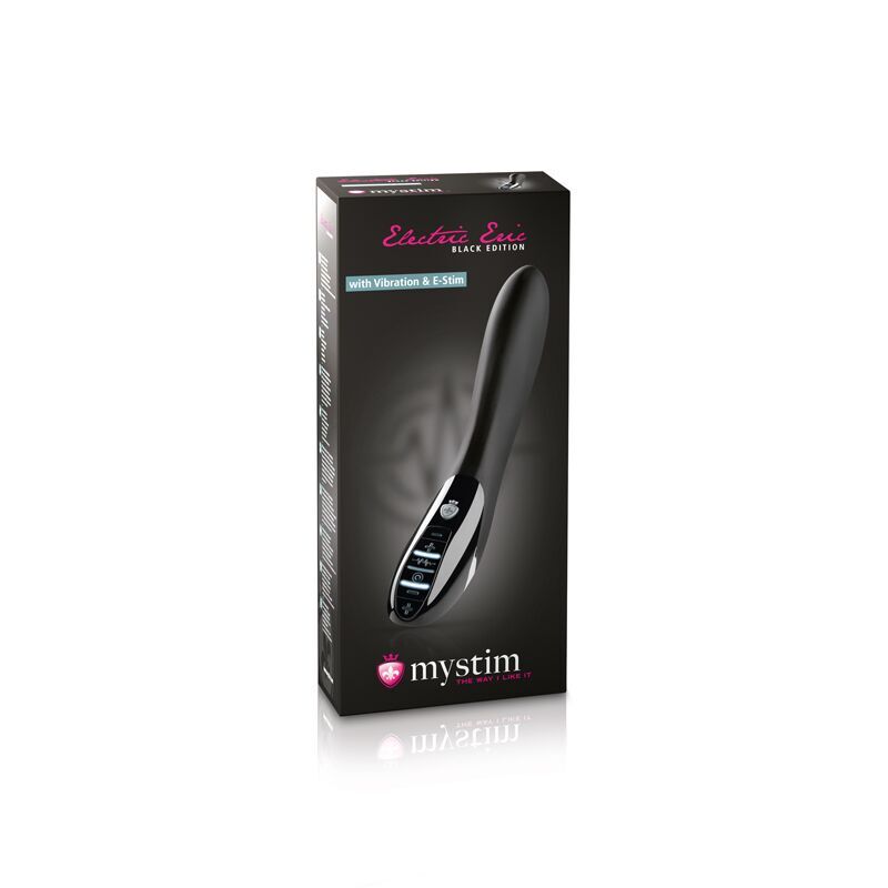 Вибратор с электростимуляцией Mystim Electric Eric eStim Black, миостимулятор
