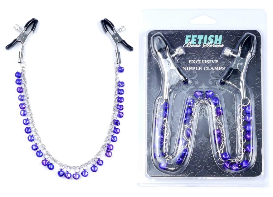Зажимы для сосков Fetish Boss Series - №1 Exclusive Nipple Clamps, BS6100009
