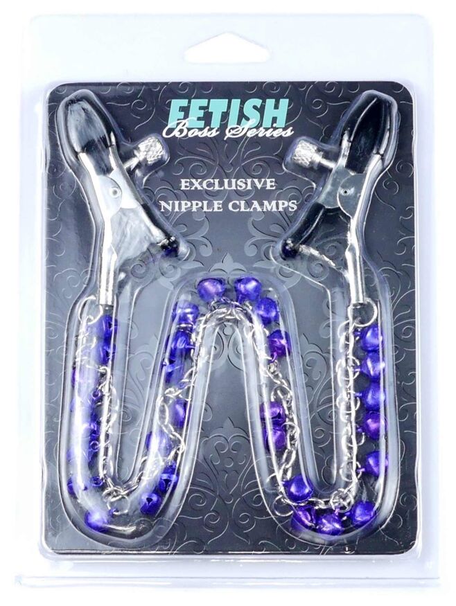 Зажимы для сосков Fetish Boss Series - №1 Exclusive Nipple Clamps, BS6100009