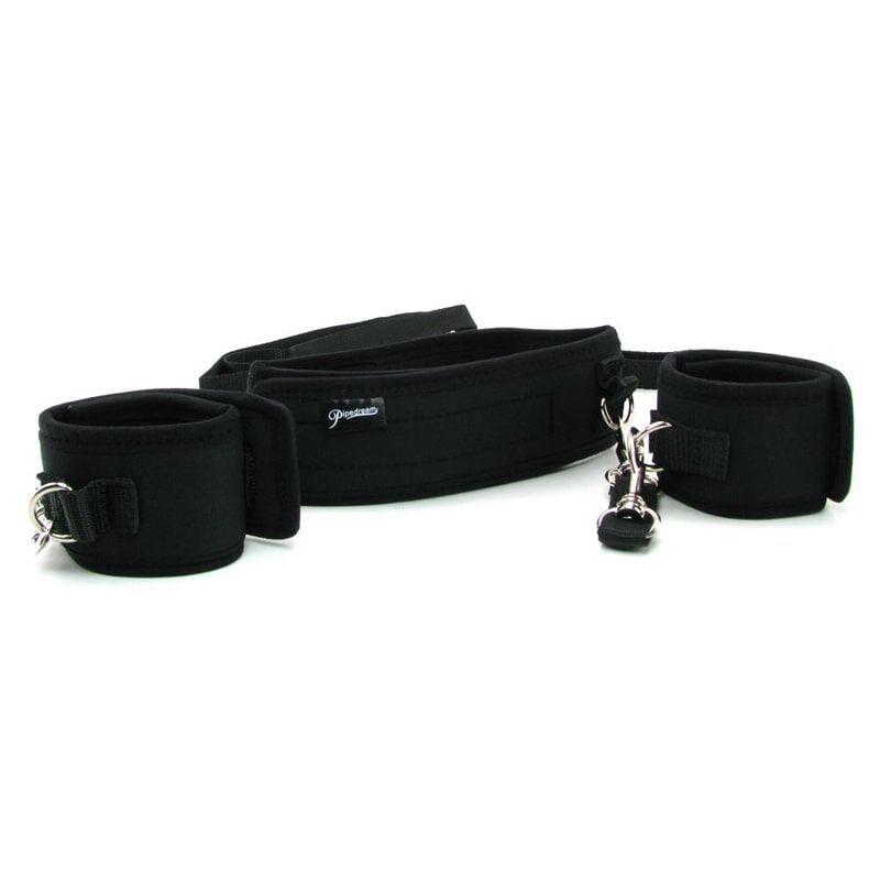 Ошейник с поводком и наручниками Pipedream Collar with Cuffs and Leash