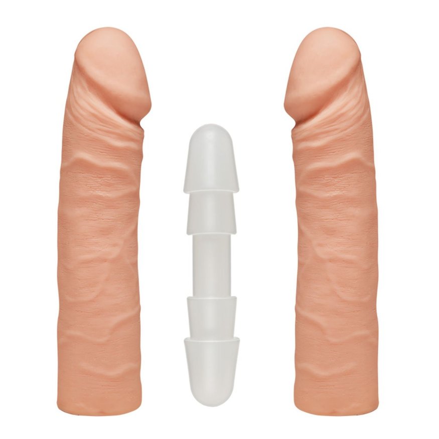 Фаллоимитатор двойной Doc Johnson The D - Double D - 16 Inch - ULTRASKYN