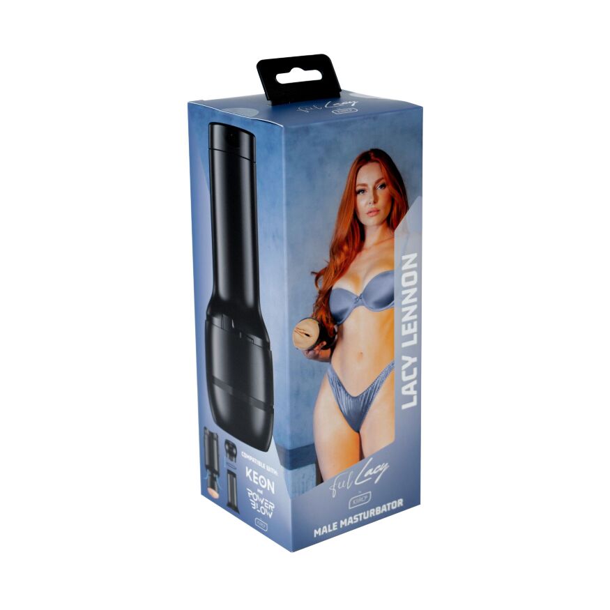 Мастурбатор Kiiroo Feel Lacy Lennon PBC, совместимый с PowerBlow и Keon