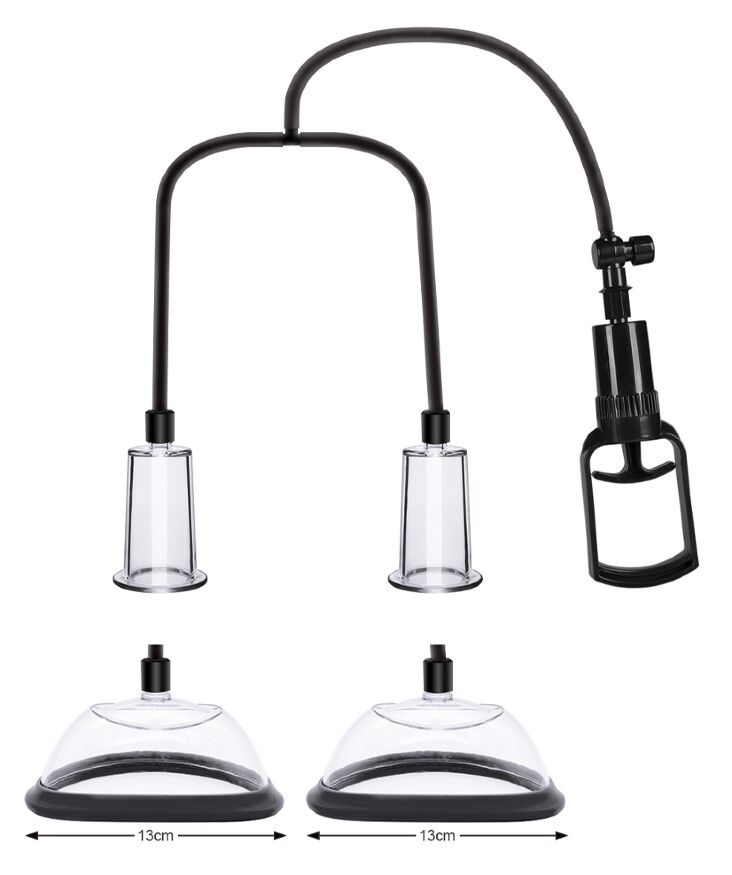 Набір для стимуляції сосків, клітора та статевих губ CANWIN Female Pumps Set, CAN-P168