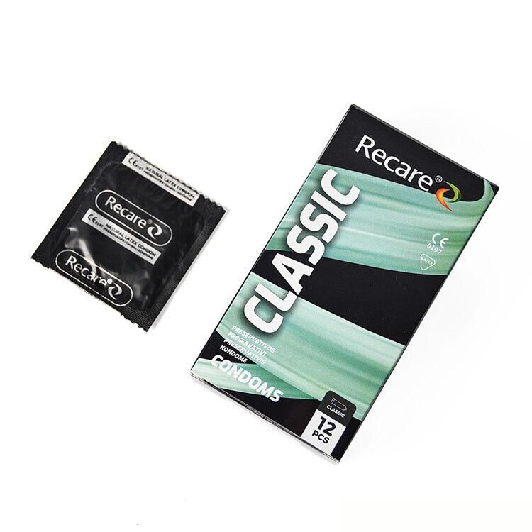 Стандартные презервативы Holographic Recare Classic Condoms 12 шт