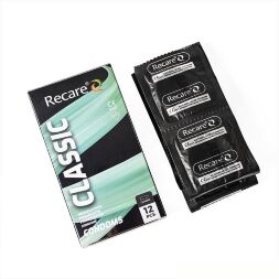 Стандартные презервативы Holographic Recare Classic Condoms 12 шт