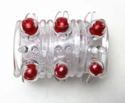Насадка стимулирующая AR028-03 Red, ( 1 шт )