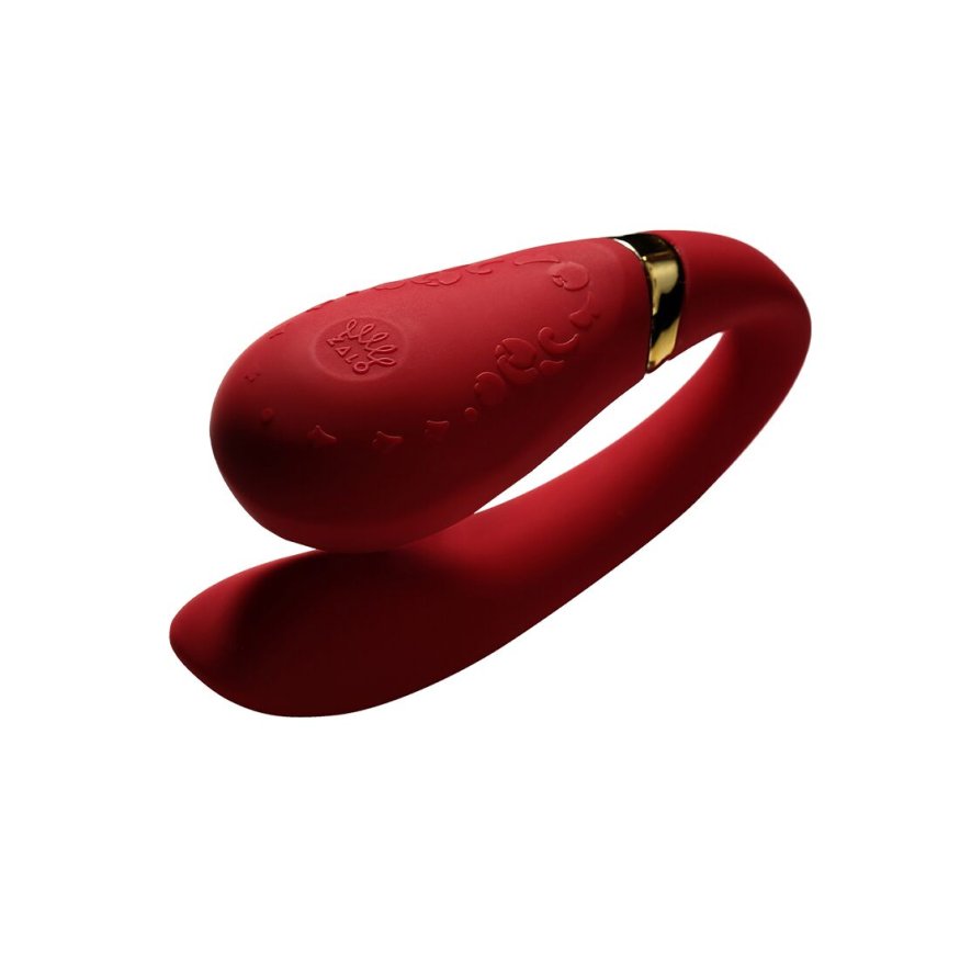 Смарт вибратор для пар Zalo — Fanfan Bright Red