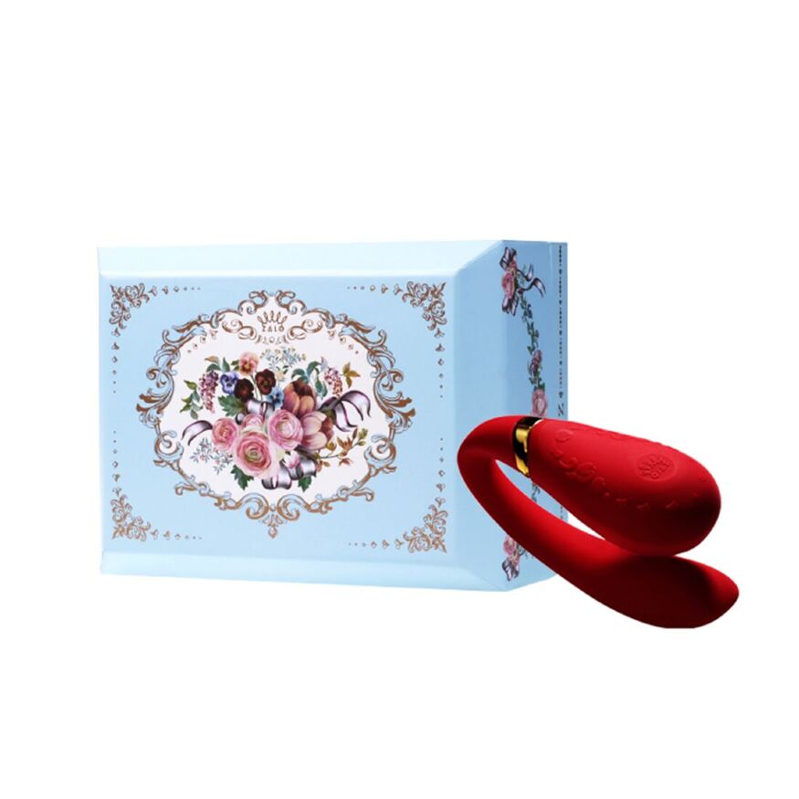 Смарт вибратор для пар Zalo — Fanfan Bright Red