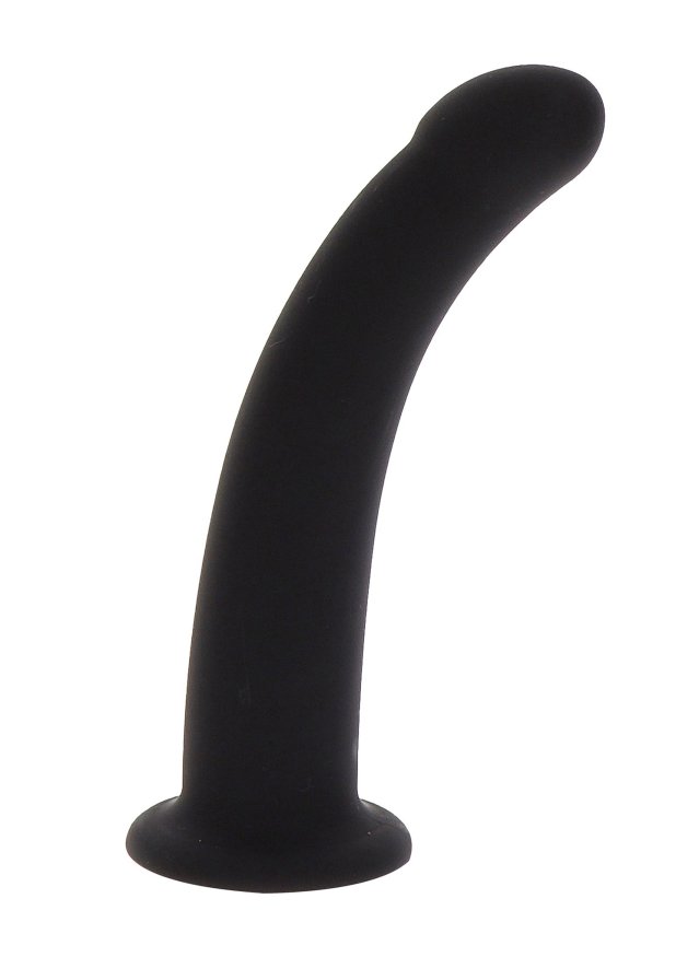 Фалоімітатор страпон Taboom Strap-On Dong Large чорного кольору, 16 см х 3.8 см