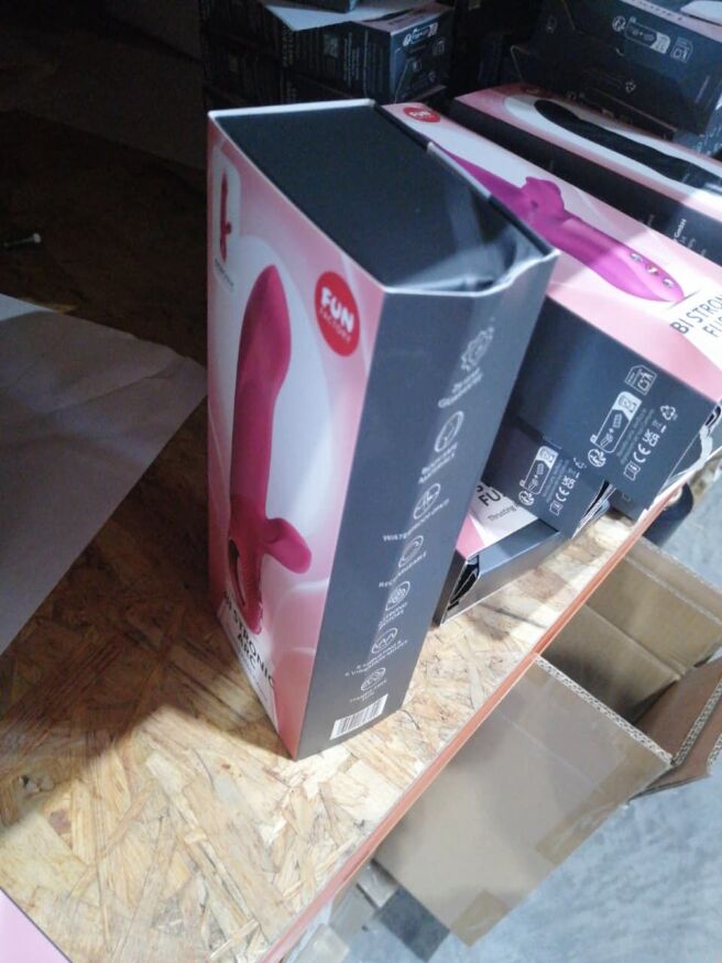 Пульсатор Fun Factory Bi Stronic Arc Raspberry (мятая упаковка!!!)