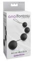 Анальные шарики Pipedream AFC Deluxe Vibro Balls Black
