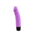 Вибратор силиконовый Chisa M-Mello Thick Realistic, фиолетовый
