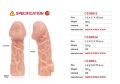 Насадка на член с венками и фиксацией мошонки Kokos Cock Sleeve CS 006 S