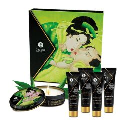 Подарунковий набір Shunga GEISHAS SECRETS ORGANICA  -  Exotic Green Tea: для шикарної ночі вдвох