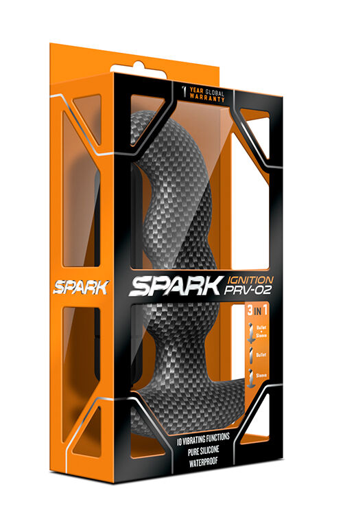 Анальный стимулятор SPARK IGNITION PRV-02 CARBON FIBER