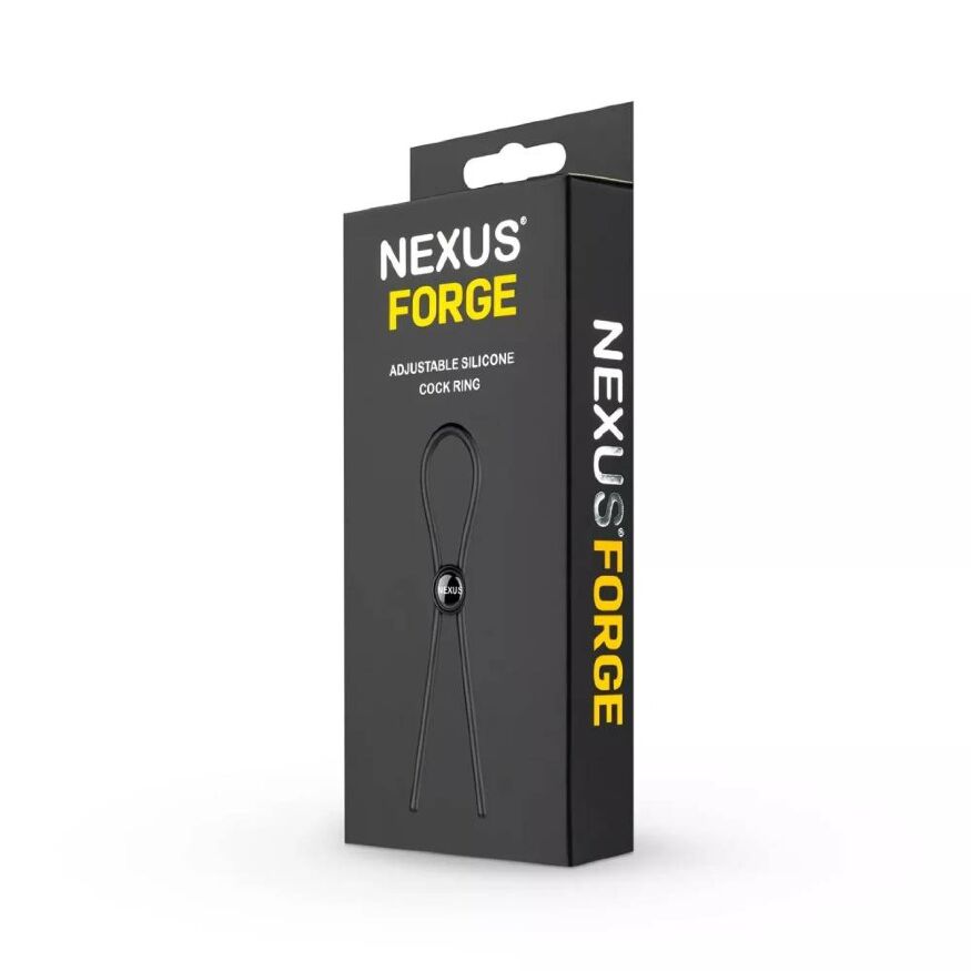 Лассо на член Nexus Forge черное, 30 см