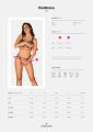Эротический комплект Obsessive Badossa, 2 предмета S/M
