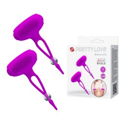 Зажимы для сосков с вибрацией - Pretty Love Bancroft Nipple Vibrator
