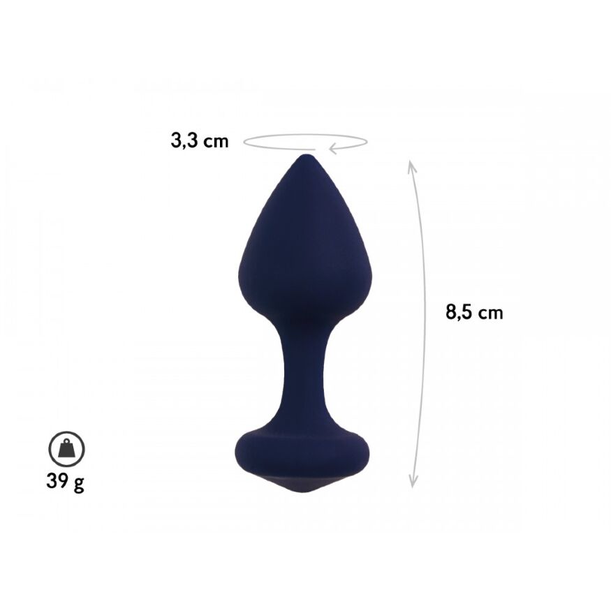 Анальная пробка Le Frivole Core EXO-M 3.3 см ANAL PLUG