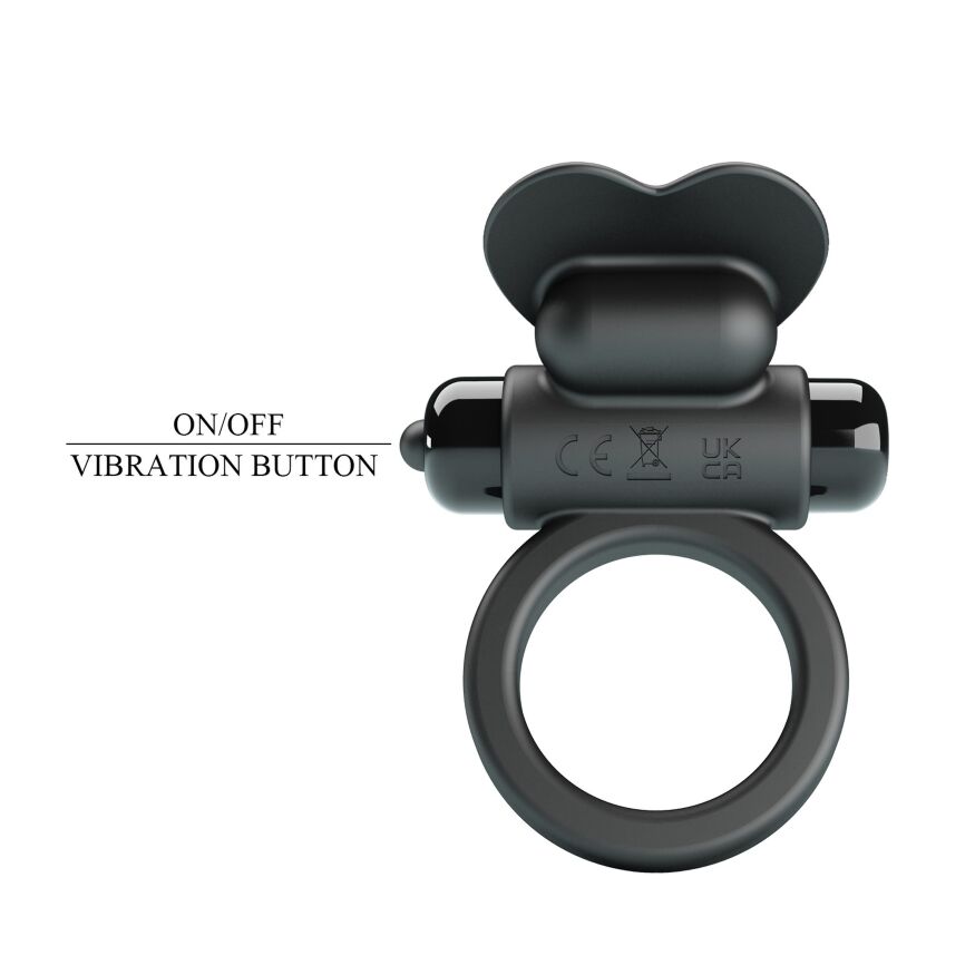 Эрекционное кольцо с вибрацией Pretty Love Vibrant penis ring - DEBONAIRE, BI-210316