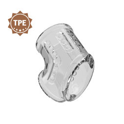 Стимулирующая насадка на пенис Pretty Love - Penis Sleeve Clear, BI-026266M