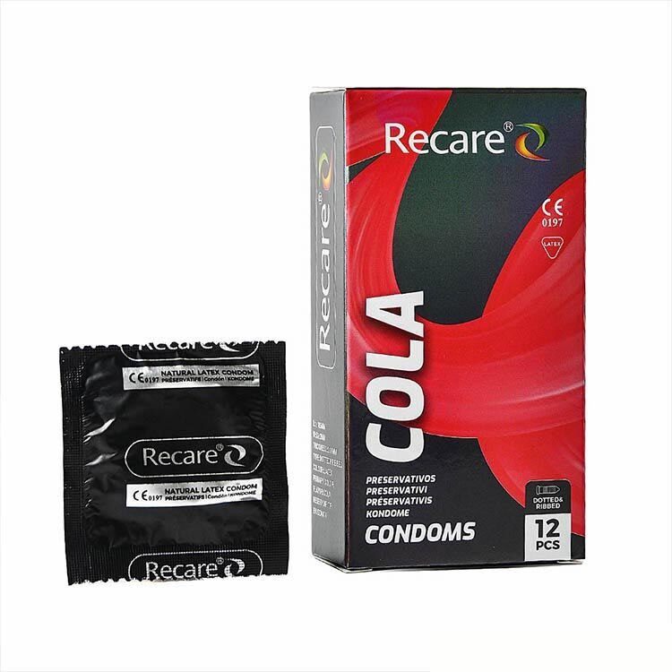 Презервативы Recare Cola Condoms 12 шт, аромат: Кола