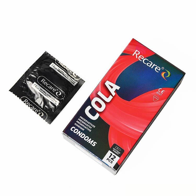Презервативы Recare Cola Condoms 12 шт, аромат: Кола