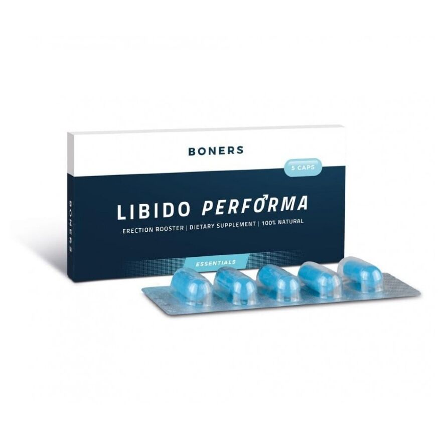 Таблетки для эрекции Boners Libido Performa Erection Booster, 5 шт