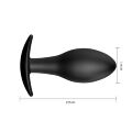 Анальна пробка - Pretty Love Special Anal Stimulation Butt Plug Black