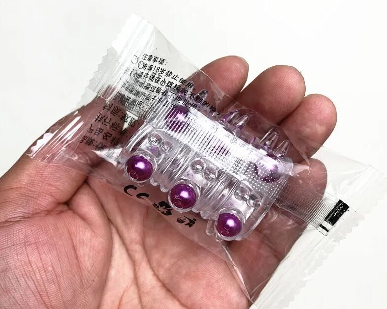Насадка стимулирующая AR028-04 Purple, ( 1 шт )