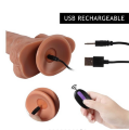 Вибратор с двойной стимуляцией и с 20 режимами вибрации  Brody vibrating