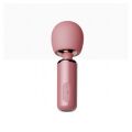 Вибратор-микрофон мини Qingnan 5 Powerful Mini Wand Massager, розовый