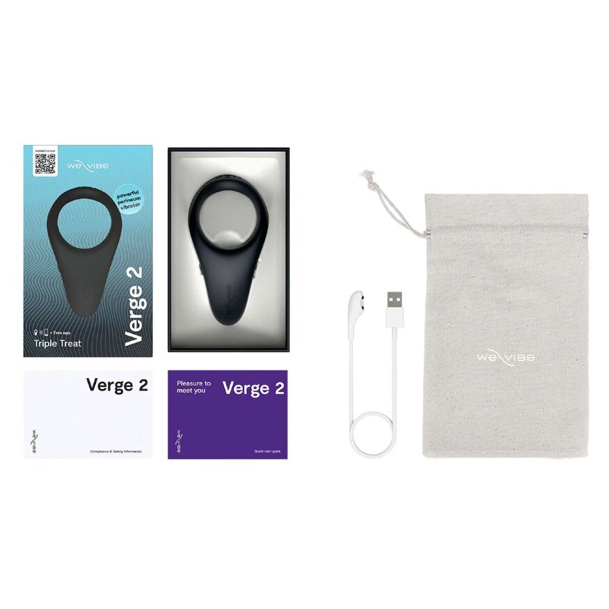 Смарт-віброкільце WE-VIBE VERGE 2 Black