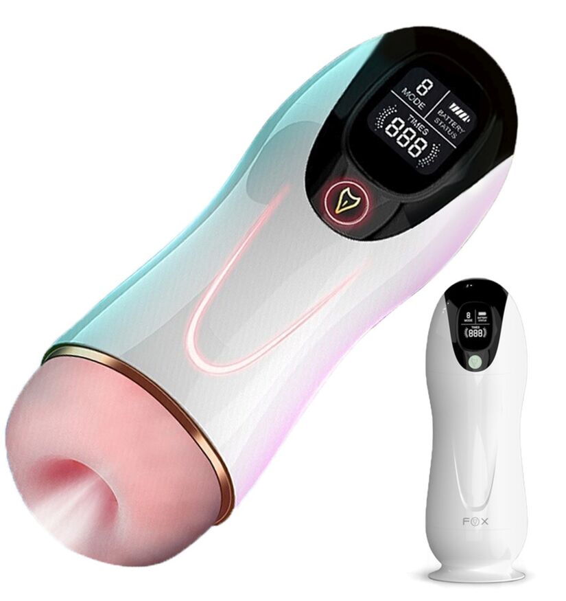 Автоматичний інтерактивний мастурбатор FOX - Vibration 8 Vibration modes + Interactive function, BS6300063