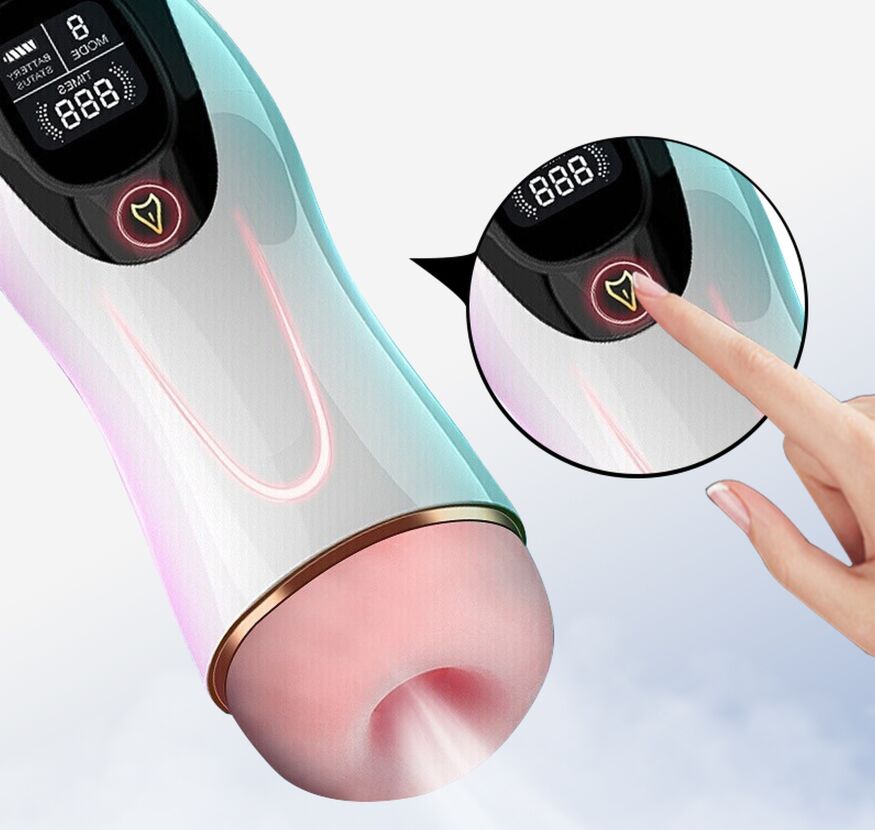 Автоматичний інтерактивний мастурбатор FOX - Vibration 8 Vibration modes + Interactive function, BS6300063