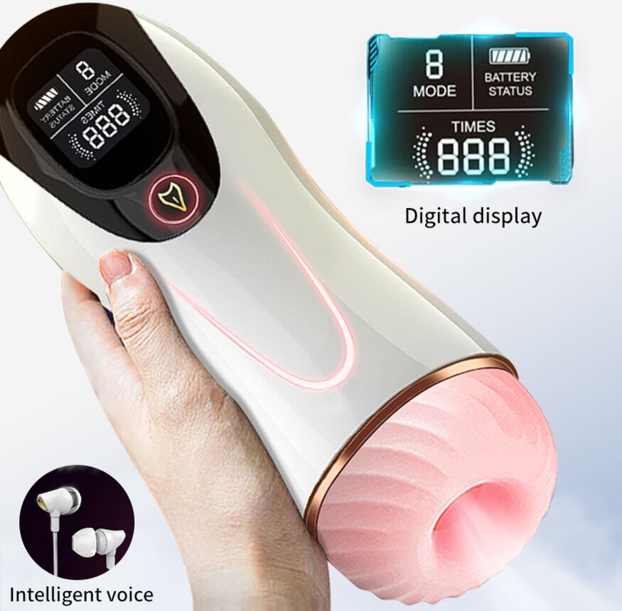 Автоматичний інтерактивний мастурбатор FOX - Vibration 8 Vibration modes + Interactive function, BS6300063
