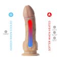 Фалоімітатор SilexD Legends - Juan Lucho Dildo 9", двошаровий, силікон+Silexpan