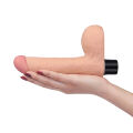 Вибратор реалистик - Real Softee Vibrator With Balls 8"