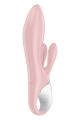 Надувний вібратор-кролик Satisfyer Air Pump Bunny 3 рожевий