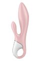 Надувний вібратор-кролик Satisfyer Air Pump Bunny 3 рожевий