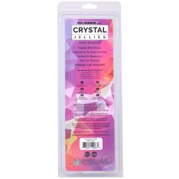 Анальный дилдо Doc Johnson Crystal Jellies - Anal Starter - 5.5 Inches - Teal