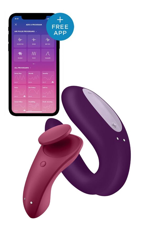 Набор секс игрушек Satisfyer Partner Box 1 (Double Joy + Sexy Secret)