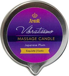 Масажна свічка - Vibratissimo Japanese Plum, 50 мл