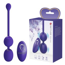 Вагинальные шарики PRETTY LOVE с пультом, 9 х 2.7 см