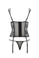 Корсет LETICIA CORSET black S/M - Passion